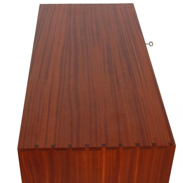 Mahogany Cabinet by Mogens Koch, 1980s For Sale - Image 3 of 16