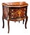 French Louis XV Bedside Table – Elegant Marquetry Nightstand With Three Drawers For Sale