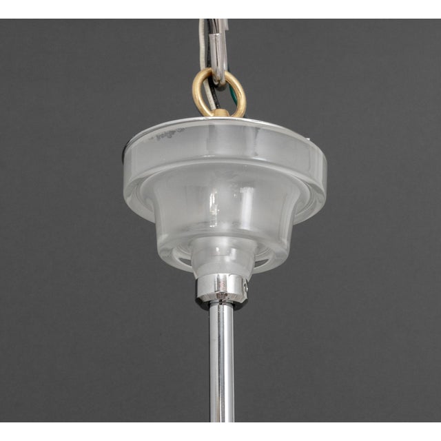 Lalique Crystal "Champs-Elysees" Two-Tier Chandelier For Sale - Image 12 of 13