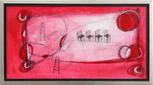 "Happy Landscape 1" Original Artwork by Sergio Valenzuela