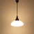 Mid-Century Modern Opaline Glass Pendant Lamp, 1960s For Sale - Image 3 of 11