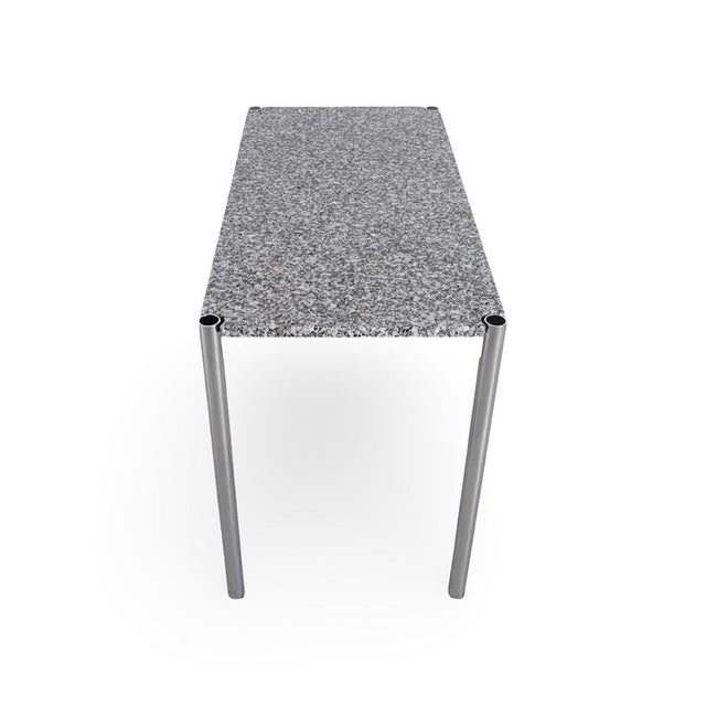 Vintage DiningTable in Granite by USM Haller For Sale - Image 4 of 8
