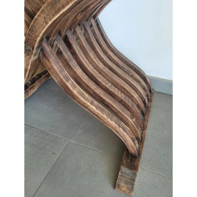 Italian Savonarola Entrance Console, 1890s For Sale - Image 10 of 11