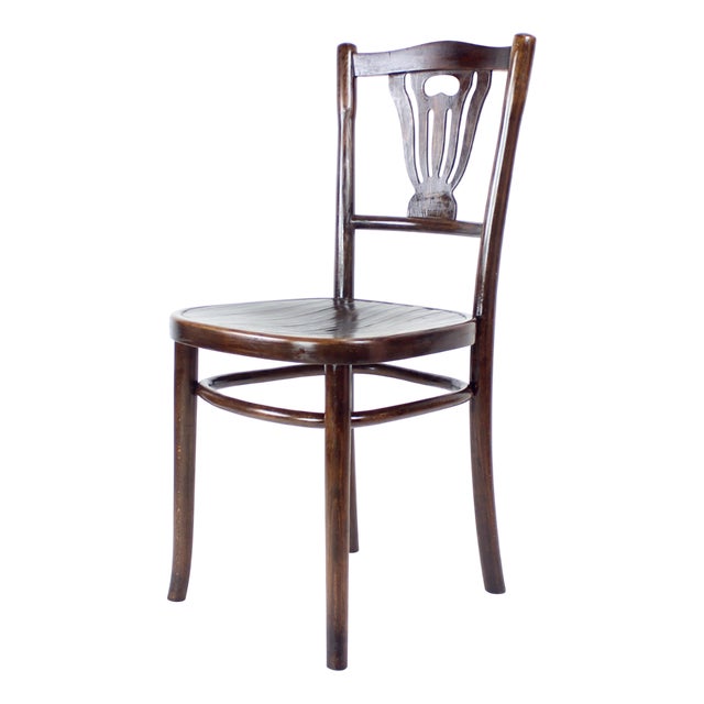 Vintage Oak Chair from Tatra, 1950s For Sale