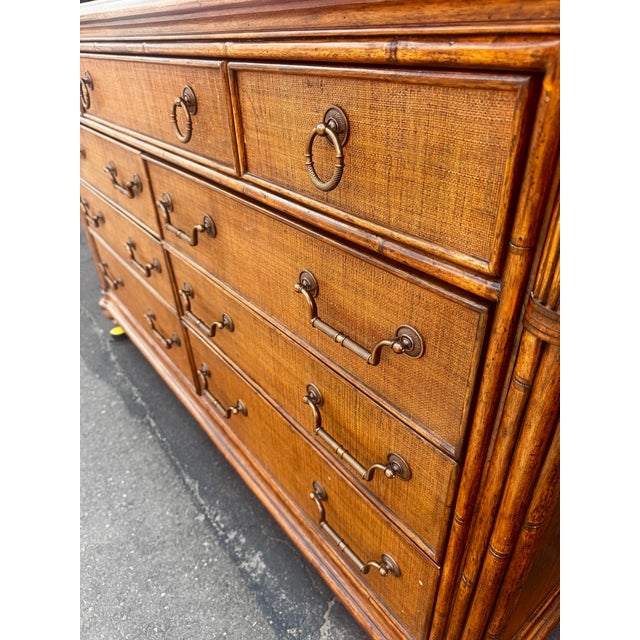 Early 21st Century Tommy Bahama "Costa Sera" Nine-Drawer Dresser For Sale - Image 5 of 8