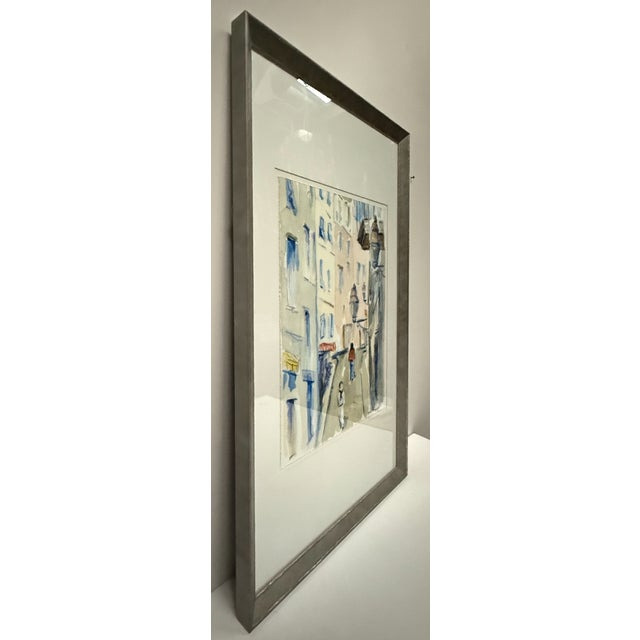 2010s Framed Print of European Street Scene For Sale - Image 5 of 6