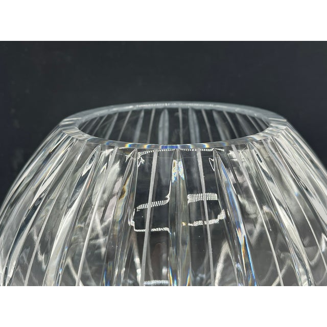 Mid-Century Modern Vase in Lead Crystal For Sale - Image 6 of 15