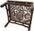Chinese Antique Chinese Elmwood (Yumu) Kang Table – Hand-Cut Mortise & Tenon Joinery With Shou Medallion Fretwork, Qing Dynasty For Sale - Image 3 of 13