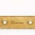 Gold SE 314 Postmodern Brass Wall Hooks Coat Hangers by Ettore Sottsass, Italy, 1985 For Sale - Image 8 of 9