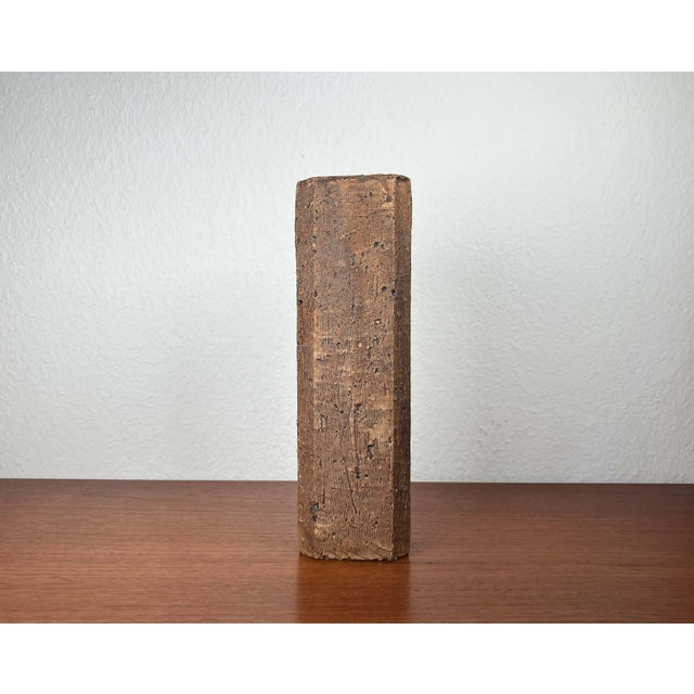 Mid-Century Modern German Brutalist Studio Pottery Vase, 1960s For Sale - Image 5 of 13