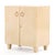 Mid-Century Modern Mid-Century Two Door Parchment Cabinet, C. 1950 For Sale - Image 3 of 7