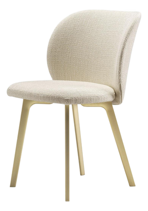 Hillary White Bogardine Chair by Richard Hutten