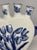 Vintage Delftware Delft Blue Tulip 5-Finger Fan Bud Vase Holland For Sale - Image 6 of 9