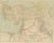 Philips Imperial Map of Turkey with Syria and Iraq and Transcaucasia, 1920s For Sale - Image 3 of 13