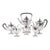 A very elegant antique American Art Deco Sterling Silver 9 piece tray tea & coffee set, made by Richard Dimes Co and...