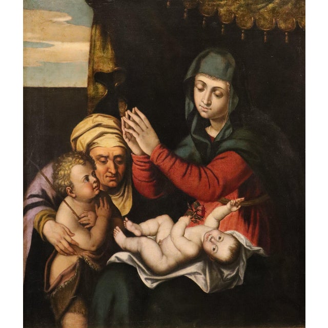 Scipione Pulzone, Madonna and Child, 1590, Oil on Canvas For Sale - Image 16 of 16
