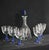 Art Nouveau Style Wine Glasses and Decanter, 1965, Set of 7 For Sale - Image 4 of 6