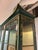 1960s Pagoda Top Chinoiserie Display Cabinet in Green Lacquer From Union National For Sale - Image 5 of 12
