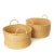 2020s Natural Woven Grass Basket / Set of 2 For Sale - Image 5 of 5