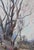 Impressionist Forest Oil Painting, Ukrainian Art, 1970s 50-34 For Sale - Image 4 of 6