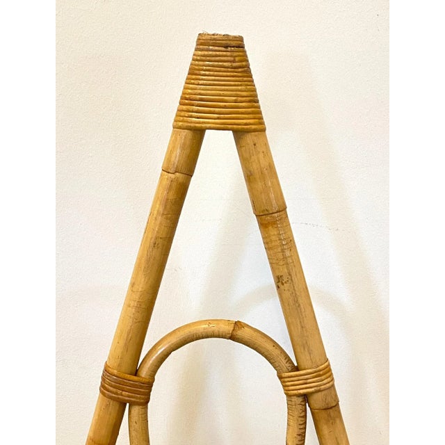 Vintage Bamboo Armchair, 1970s For Sale - Image 11 of 15