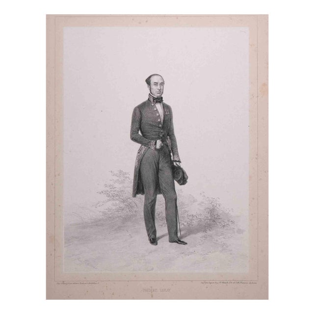 Denis Auguste Marie Raffet, Frederic Lepla, Original Lithograph, 1848 For Sale