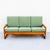 1990s Restored Danish Modern Solid Teak Three Seater Sofa For Sale In Los Angeles - Image 6 of 15