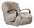 Art Deco Sheepskin Lounge Chair by Jindřich Halabala, Czech, 1940s For Sale