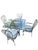 Bronze Vintage Wrought Iron & Glass Dining Collection by Hooker Furniture For Sale - Image 8 of 12