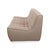 Fabric Two-Seater Grey Sand Taupe Ethnicraft N701 Sofa For Sale - Image 9 of 10