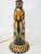 Antique Jules Verlingue Faience Lamp - Hand Painted Irises - 9" Tall -Signed Jv - France For Sale In Los Angeles - Image 6 of 13