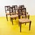 Antique Empire Wooden Chairs with Straw Seats, Set of 6 For Sale - Image 14 of 14