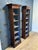 Brown Open Bookcases, 1890s, Set of 2 For Sale - Image 8 of 9