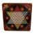 Mid-Century Ranger Chinese Checkers Metal "Hideaway" Game Board and Marbles For Sale