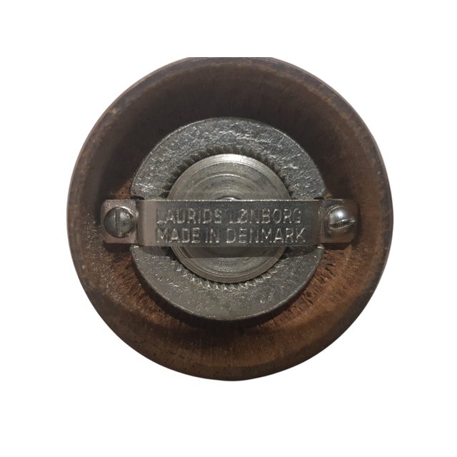 Teak Salt Shaker and Pepper Mill from Laurids Lonborg, Denmark, 1960s, Set of 2 For Sale - Image 5 of 8