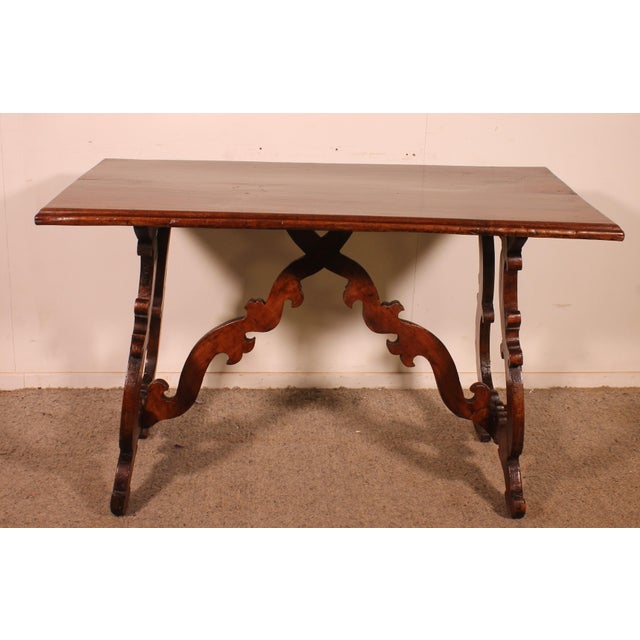 17th Century Italian Renaissance Walnut Table For Sale - Image 11 of 13