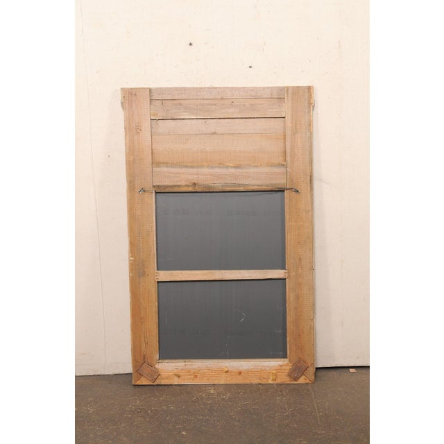 Antique French Painted Trumeau Mirror, 5.5' For Sale In Atlanta - Image 6 of 14