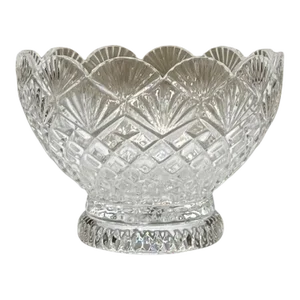Vintage American Cut Glass Serving Bowl
