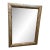 Ethan Allen Spotted Silver Leaf Mirror For Sale