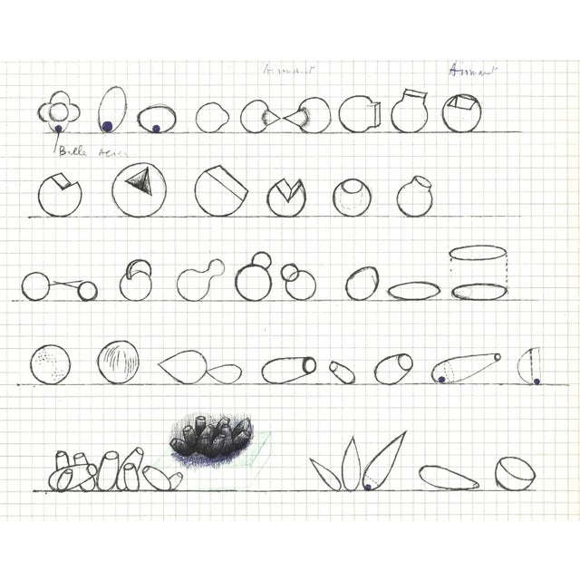 Artist: Alain Le Yaouanc Title: Study III Year: 1970 Signed: No Medium: Lithograph Paper Size: 15 x 11 inches ( 38.1 x...