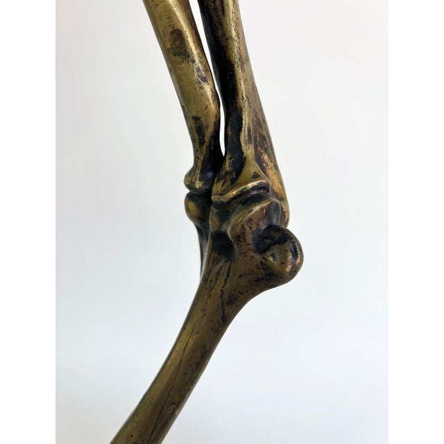 Bronze Arles Del Rio Sculpture, "Hoping That Things Fall From the Sky" For Sale - Image 10 of 12