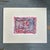 Contemporary original abstract expressionist painting by John Schwab. Painting itself measures about 17x12.5 and overall...