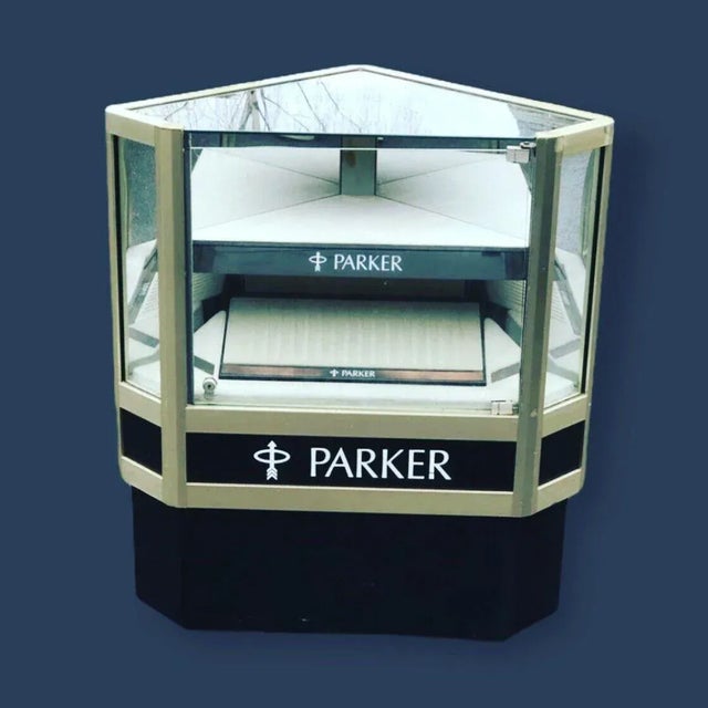 Shop Display Cabinet from Parker Pen For Sale - Image 10 of 11