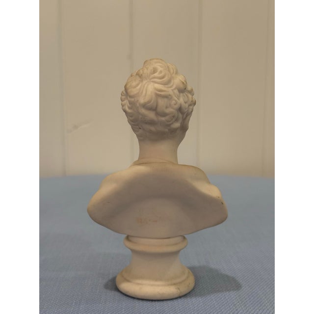 Pair of Antique French Composition Stone Classical Busts, Circa 1900 For Sale - Image 11 of 12