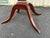 Wood Early 20th Century Antique Mersman Mahogany Single Drawer Lyre Side Table For Sale - Image 7 of 12