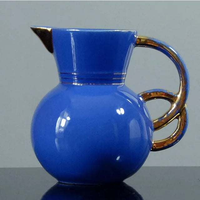 Belgian Jug by R. Chevalier for Boch Freres, 1930s, in Good conditions. Designed 1920 to 1949