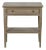 NOIR Oxford 1-Drawer Side Table in Weathered For Sale