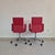 Red Leather Office Chair Bulo Pub & Club by Luc Vincent, 2000s For Sale - Image 10 of 14