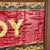 Mid 20th Century Vintage Hand Painted "Candy" Framed Sign, Red & Gold on Paper For Sale - Image 5 of 7