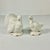 1980s Vintage Arts & Crafts Americana Ceramic Thanksgiving Turkey Salt & Pepper Shakers - A Pair For Sale - Image 4 of 15